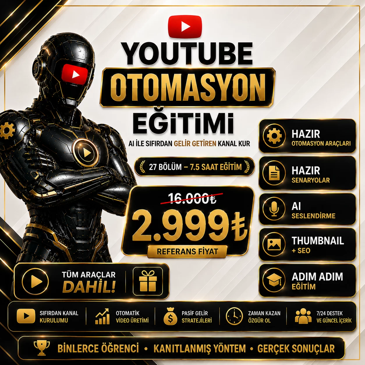 YouTube Otomasyon Eğitimi görsel 1